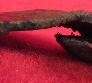 Militia Artillery Officer Two-Piece Buckle - Tongue Only - Priced Reduced